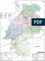 Mapa de Infraestructura de Transporte de Huancavelica