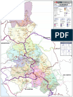 Mapa de Infraestructura de Transporte de Cajamarca