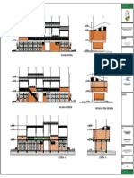 Fachada y Cortes Locales Comerciales