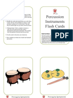 FLASHCARDS ORFF - Percussion FlashCards