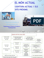 EST Món Actual Tema - 1 2021-2022 Conjuntura Actual I Antecedents Pròxims