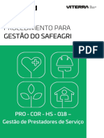 PRO - COR - HS - 018 - Gestão de Prestadores de Serviços