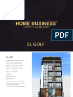 Presentacion-El Golf Agosto 2022 Home Business