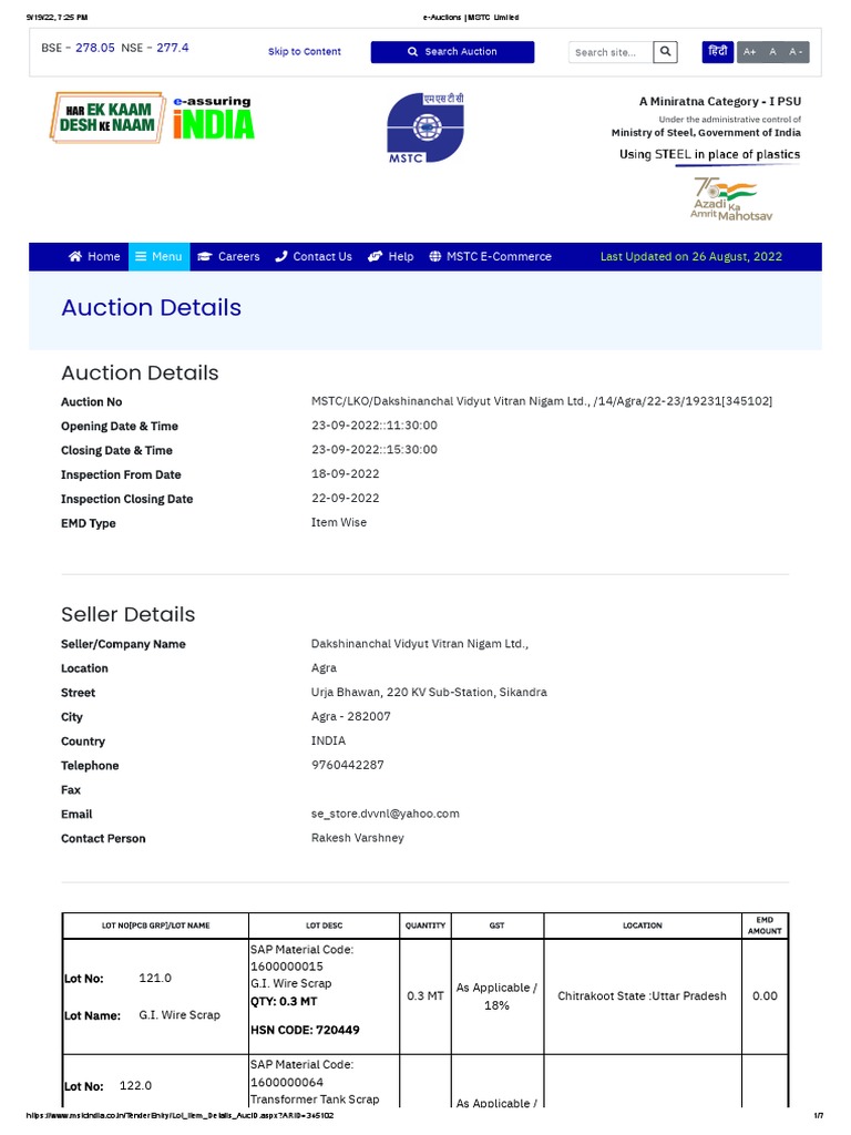Auction Details | PDF | Auction | Market (Economics)