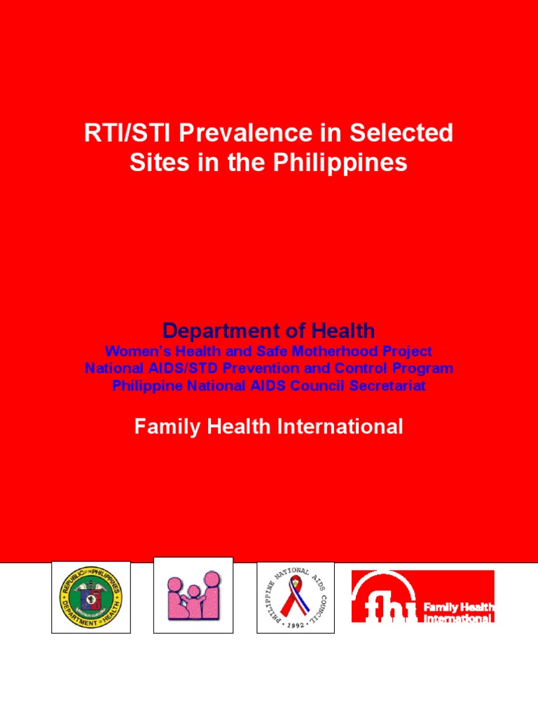 RTI/STI Prevalence in Selected Sites in The Philippines: Department of ...