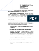 Contestacion de Demanda Alimentos