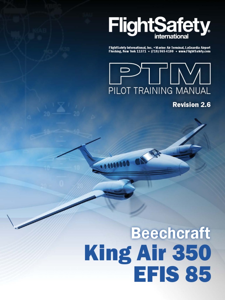 King Air 350 PTM Revision 2.6 EFIS 85 PDF Flight Control Surfaces Flap (Aeronautics)