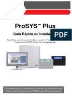 Guía de Instalación ProSYS Plus
