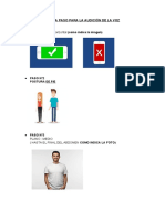 Paso A Paso para Audición de La Voz