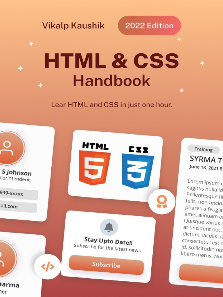 HTML CSS Handbook Learn HTML and CSS | PDF | Html Element | Html