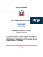 Pliego Cond Especificas MANTENIMIENTO Y RECONSTRUCCIÓN DE CAMINOS ADYAC A PRESA MONCIÓN