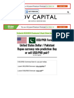 USD/PKR Forecast Blog Post Predicts Currency Rate Rise