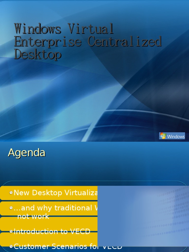 Windows VECD: Virtual Desktop Licensing Guide | PDF | Desktop ...