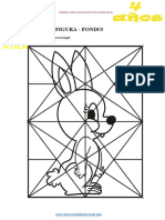 Fichas de Figura y Fondo para Niños de 4 Años