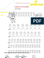 Actividades Con Lapiz para Niños de 4 Años