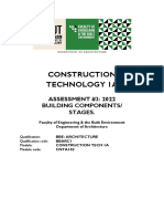CONSTRUCTION TECHNOLOGY 1A ASSESSMENT - 3 BRIEF - PDF