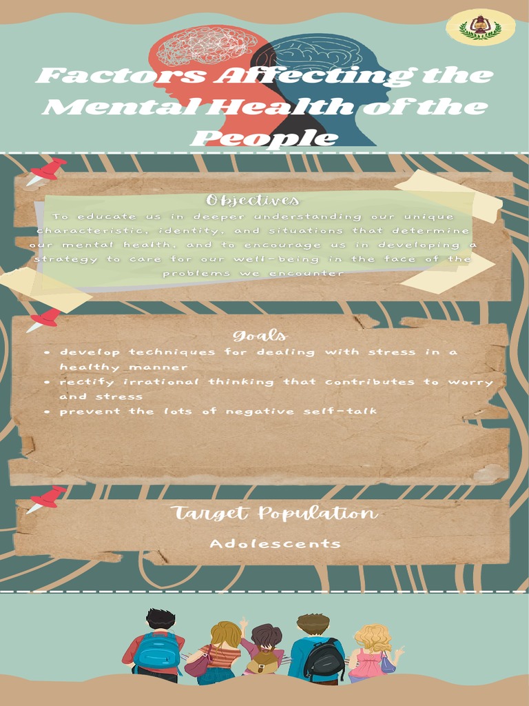 Mental Health Among Adolescents 1 | PDF | Mental Disorder | Self Esteem