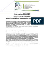 Informativo N°35 Temas Normativos Contingencia COVID-19