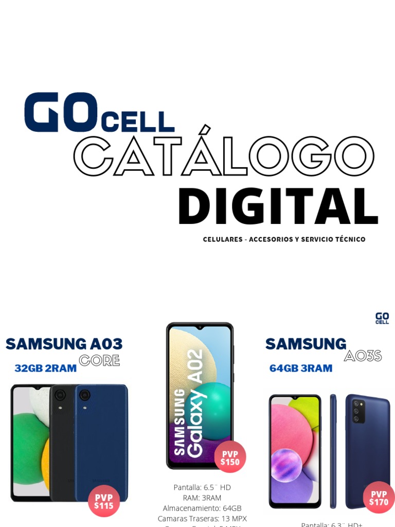 Catálogo Go Cell 1 | PDF | Tecnología digital | Equipo de usuario de ...