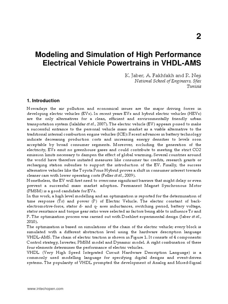 High Performance EV Powertrain Modelling Paper2 PDF Errors And