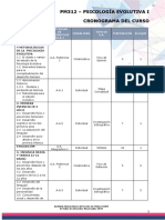 Cronograma Del Curso PM312