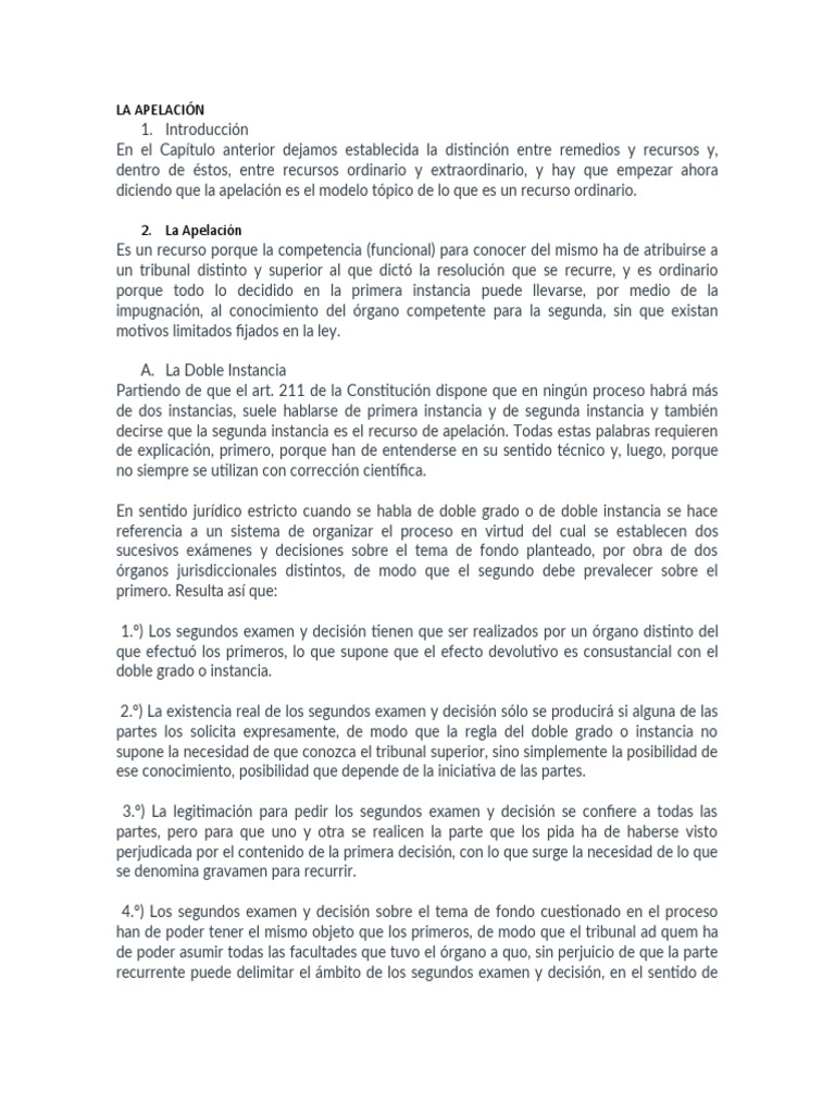 La Apelación PDF Apelación Sentencia (ley)