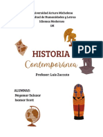 Analisis Historia Contemporanea 2S1C