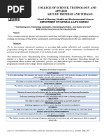 Scie121 - Course Outline