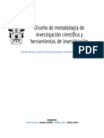 Diseño de Metodología de Investigación Científica y Herramientas de Investigación