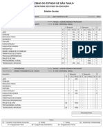 Boletim Escolar Ensino Fundamental