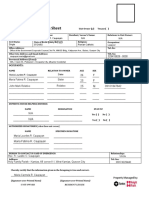 Resident Info Sheet