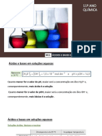 M11 - Ácidos e Bases em Soluções Aquosas