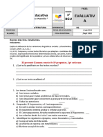 Examen 1Q 3°BGU