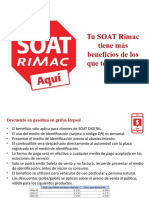 Beneficios SOAT Rimac 10.01.22