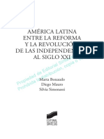 América Latina, Reforma y Revolución-121-163