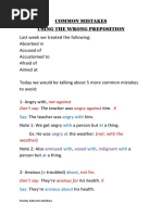 Wrong Prepositions by Stanley