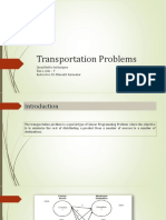 Transportation Problem - IBFS