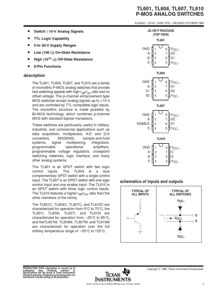 TL 604 CP | PDF | Computing | Electronic Engineering