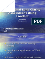 A Regional Lake Clarity Assessment Using Landsat