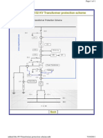 Transformer Protection Scheme