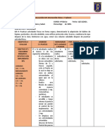 Evaluación Nº3 Educación Física 4° Básico