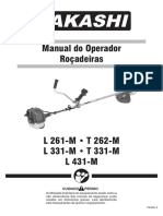 Rocadeira L 261 T 262 L 331 T 331 L 431-M