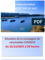 Situation Vaccinale Du 31 Décembre2021