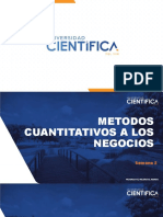 Metodos Cuantitativos A Los Negocios - Sem-02 - Sesion - 02 - 2022 2
