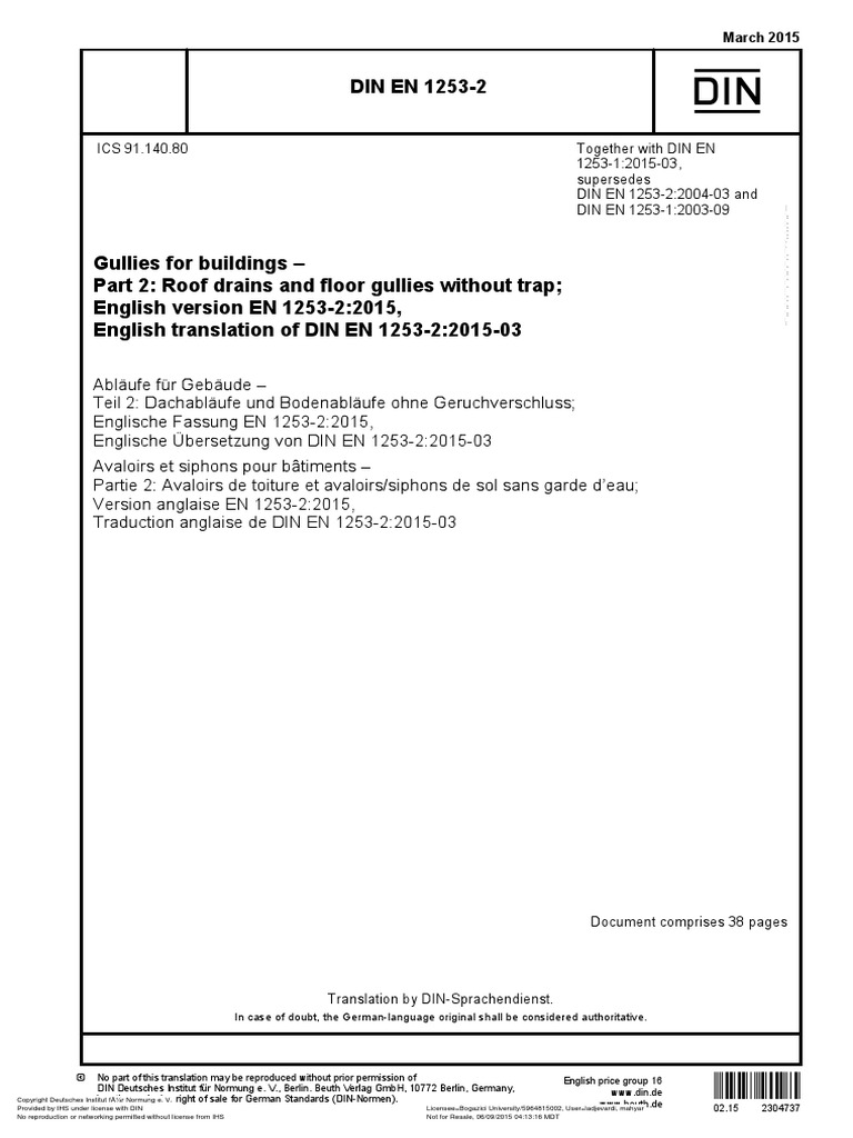Din en 1253 - 2 | PDF