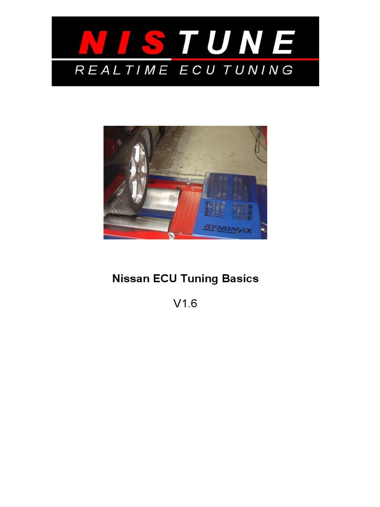 Nissan Ecu Tuning Basics PDF Turbocharger Fuel Injection