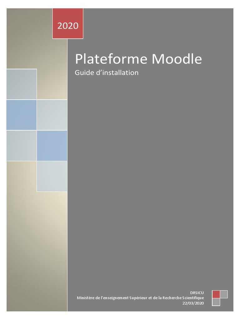 Moodle Guide D'installation | PDF | Installation (Programmes ...