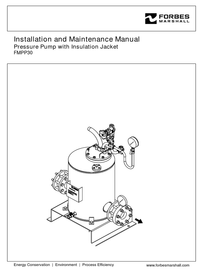 I&M PPPPU - Pressure Powered Pump Package Unit | PDF | Valve | Pump