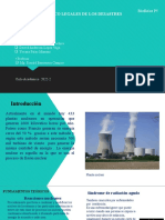 Repercusiones Médico Legales de Los Desastres Nucleares