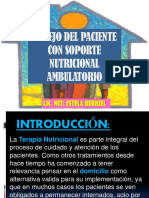 MANEJO DEL PACIENTE Con Soporte Nutricional Ambulatorio